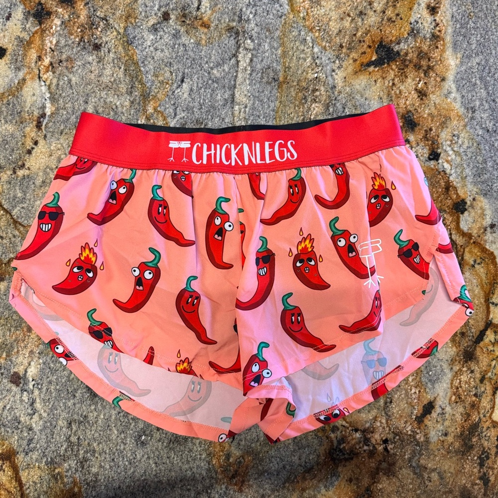 ChicknLegs Chili Pepper Print Shorts